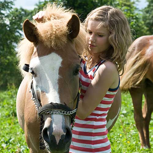 horse riding